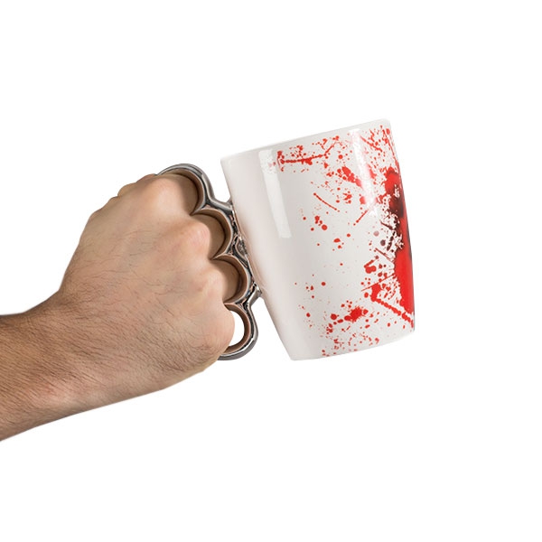 Mug Sanglant Poing Américain Mug Sanglant Poing Américain