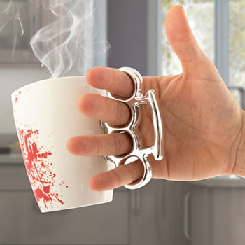 Mug Sanglant Poing Américain Mug Sanglant Poing Américain
